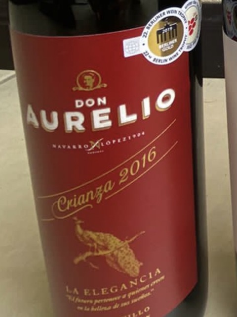 Don Aurelio Crianza Tempranillo 2016