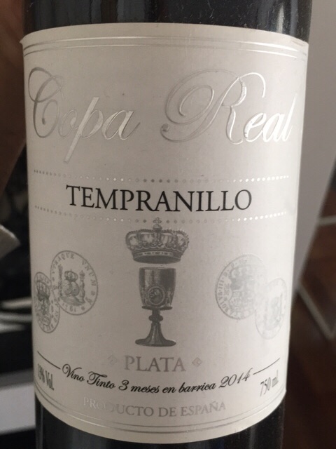 Copa Real Plata Tempranillo