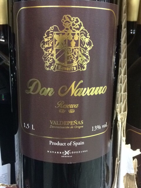 Navarro López Don Navarro Reserva 2014