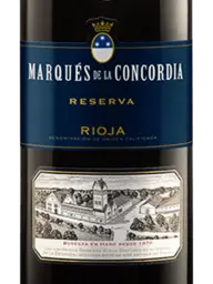 Marqués de la Concordia Rioja Reserva 2018