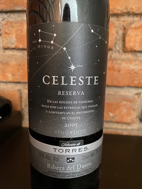 Familia Torres Celeste Reserva 2018