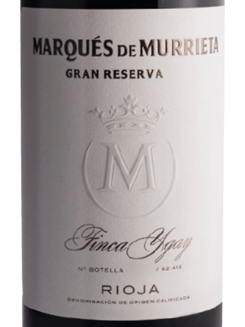 Marqués de Murrieta Gran Reserva Rioja (Finca Ygay) 2015