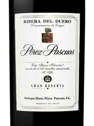 Viña Pedrosa Pérez Pascuas Gran Reserva Selección 2016