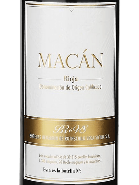 Benjamin de Rothschild - Vega Sicilia Macán 2016