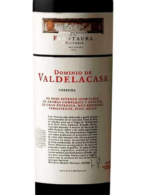 Bodegas Frontaura Dominio de Valdelacasa Cosecha