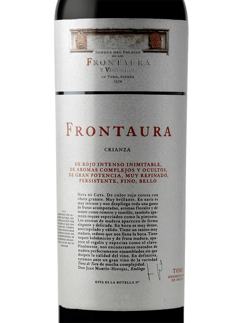 Bodegas Frontaura Crianza 2018