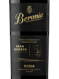 Beronia Rioja Gran Reserva 2015