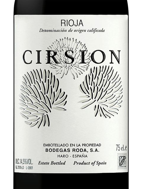 Bodegas Roda Cirsion Rioja