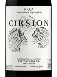 Bodegas Roda Cirsion Rioja 2017
