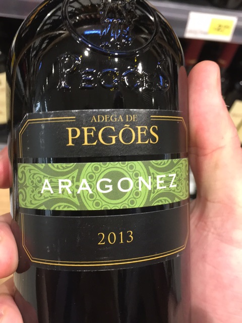 Adega de Pegões Monocasts Aragonez 2015