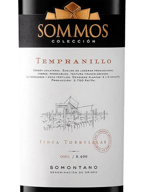 Bodega Sommos Colección Tempranillo 2019