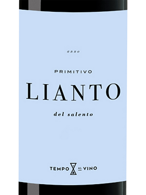 Schola Sarmenti Tempo Al Vino Lianto Primitivo del Salento 2021