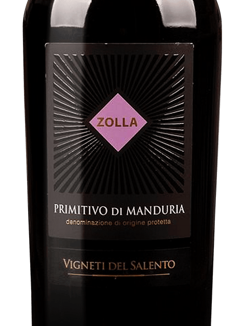 Vigneti del Salento Primitivo di Manduria Zolla 2021