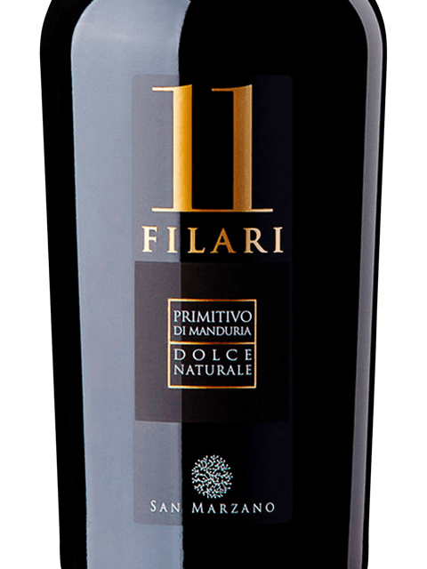 San Marzano 11 Filari Primitivo di Manduria Dolce Naturale 2019