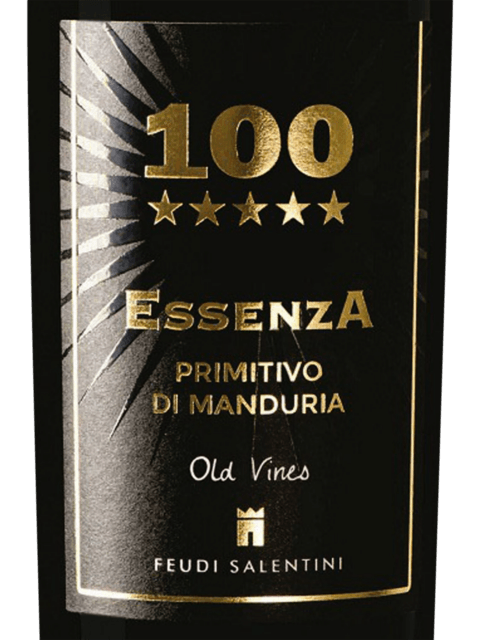 Feudi Salentini 100 Essenza Old Vines Primitivo di Manduria 2016