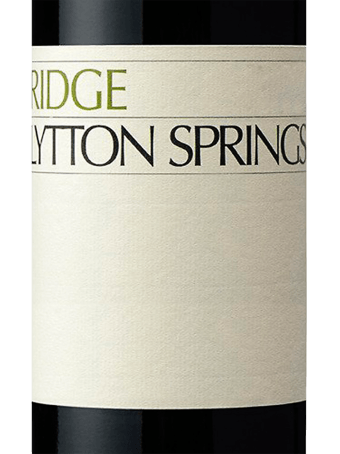 Ridge Vineyards Lytton Springs