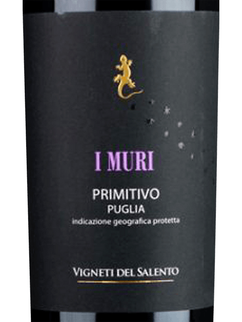 Vigneti del Salento Primitivo I Muri 2018