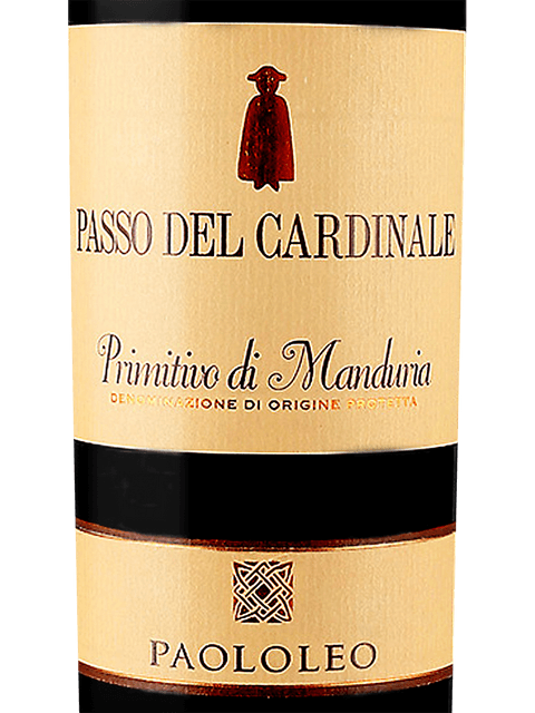 Paololeo Passo del Cardinale Primitivo di Manduria 2021