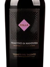 Vigneti del Salento Primitivo di Manduria Zolla 2018