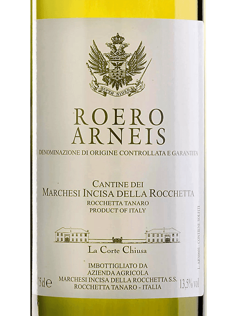 Marchesi Incisa della Rocchetta Roero Arneis 2018