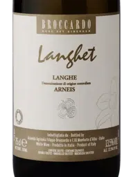 Broccardo Langhet Arneis 2022