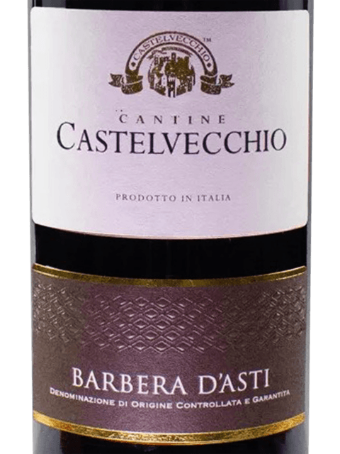 Castelvecchio Barbera d'Asti 2020