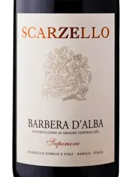 Scarzello Barbera d'Alba Superiore 2019