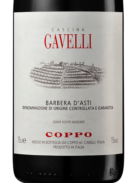 Coppo Barbera d'Asti Cascina Gavelli