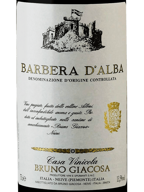 Bruno Giacosa Barbera d’Alba