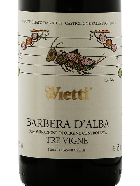 Vietti Barbera d'Alba Tre Vigne 2018