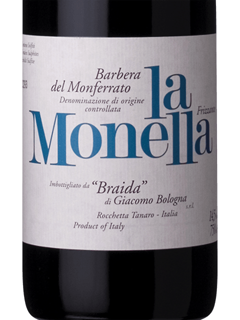 Braida La Monella Barbera del Monferrato Frizzante 2021