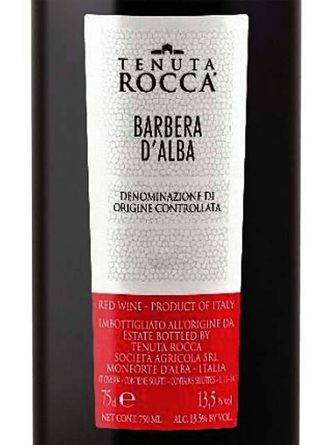 Tenuta Rocca Barbera d'Alba 2017