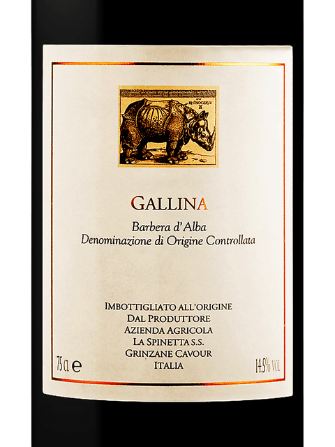 La Spinetta Gallina Barbera d'Alba 2016