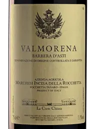 Marchesi Incisa della Rocchetta Valmorena Barbera d'Asti 2020