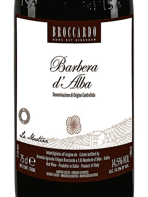 Broccardo Barbera d'Alba La Martina 2019