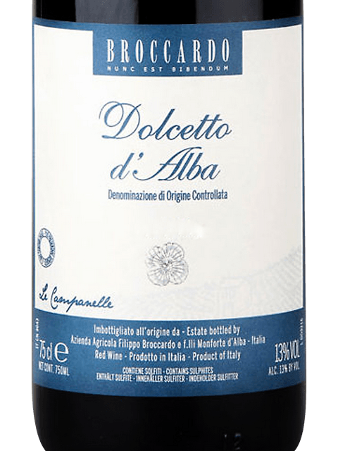 Broccardo Dolcetto d'Alba Le Campanelle 2020