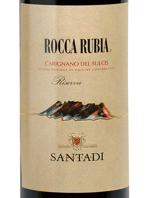 Santadi Rocca Rubia Riserva  Carignano del Sulcis 2019