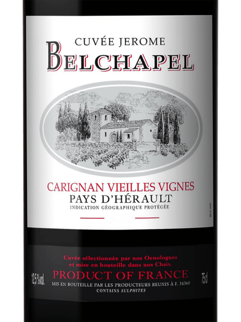 Les Producteurs Réunis Cuvée Jerome Belchapel Carignan Vieilles Vignes