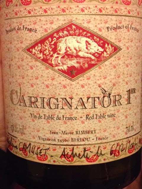 Domaine Rimbert Carignator 1er