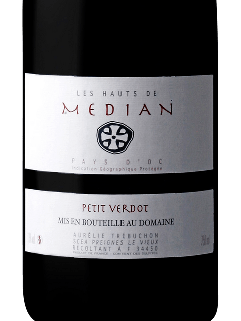 Domaine Preignes le Vieux - Maison Robert Vic Les Hauts de Median Petit Verdot 2021