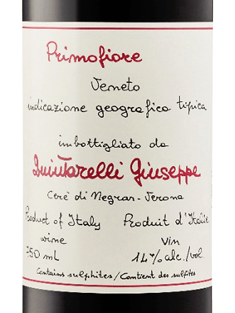 Quintarelli Giuseppe Veneto Primofiore Rosso