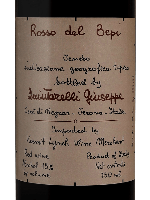 Quintarelli Giuseppe Veneto Rosso del Bepi