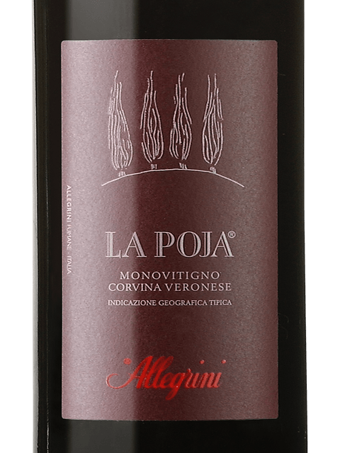 Allegrini La Poja (Monovitigno Corvina Veronese) 2017