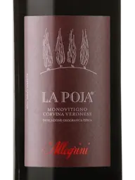 Allegrini La Poja (Monovitigno Corvina Veronese) 2017