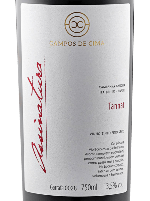 Vinícola Campos de Cima Assinatura Tannat 2019