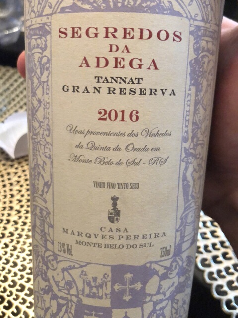 Casa Marques Pereira Segredos da Adega Tannat Gran Reserva