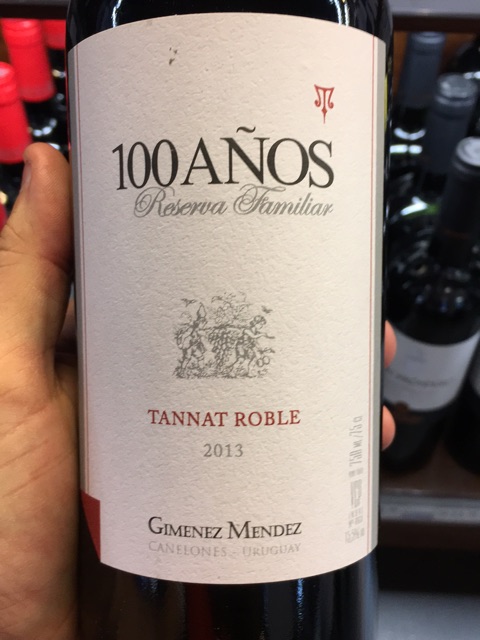 Gimenez Mendez 100 Años Reserva Familiar Tannat Roble 2019