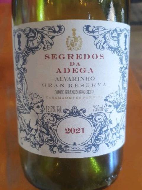 Casa Marques Pereira Segredos da Adega Gran Reserva Alvarinho 2021