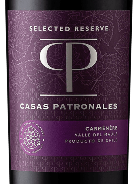 Casas Patronales Selected Reserve Carménère 2022