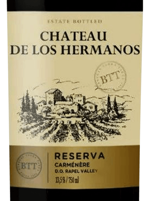 Tagua Tagua - BTT Château de los Hermanos Reserva Carménère 2021